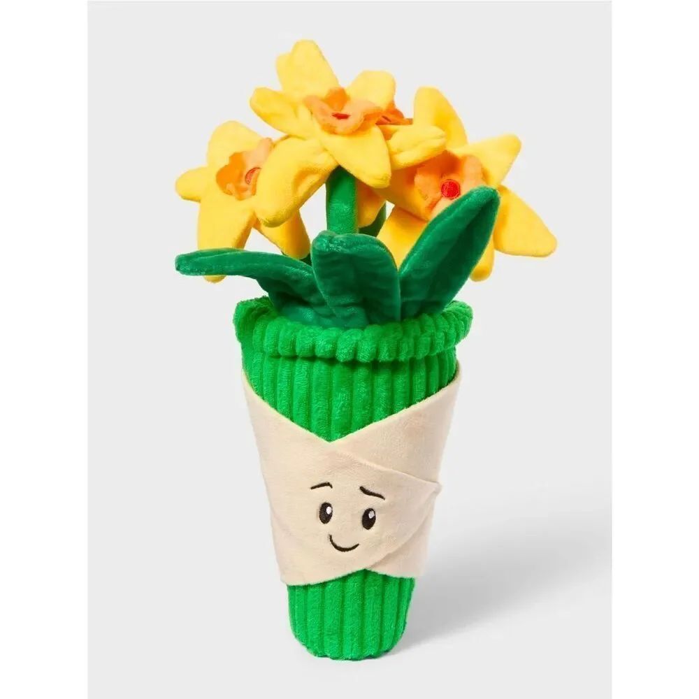 Amuseables 12" Gigglescape Daffodil Bouquet Plush Flowers Mother Day Spring Gift